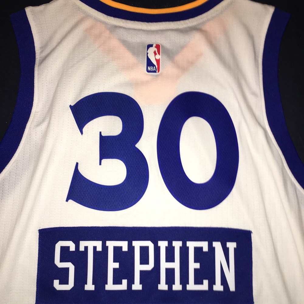 2014 NBA Christmas Jersey Stephen Curry Large
